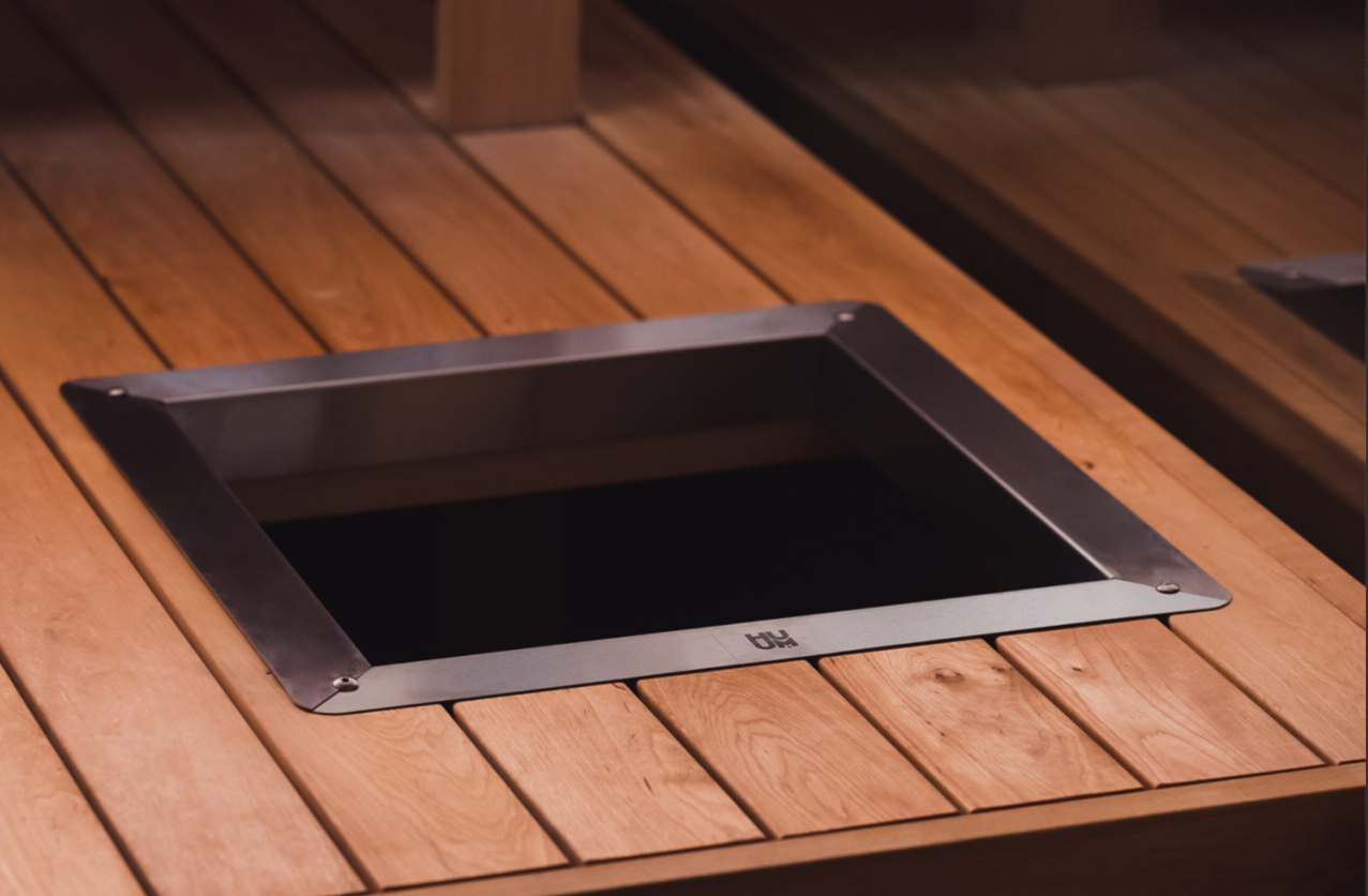 Embedding Flange for CLIFF/STEEL Series Sauna Heaters