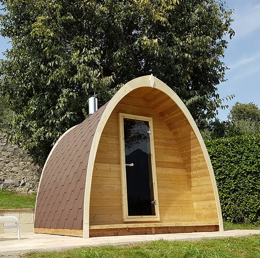 SaunaLife Model G3 Outdoor Home Sauna Kit