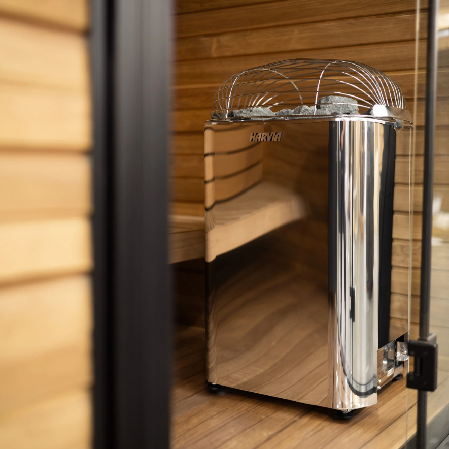 K12.5G Club Series 12.5kW Stainless Sauna Heater at 208V 3PH