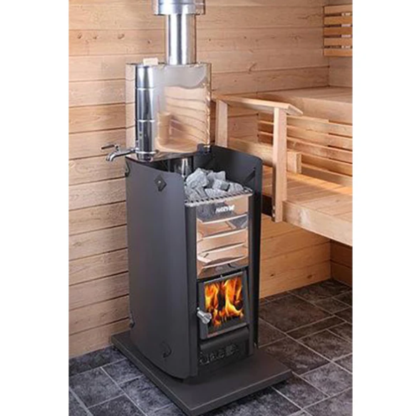 Legend Series 21kW Wood Sauna Stove w/Ext. Feed