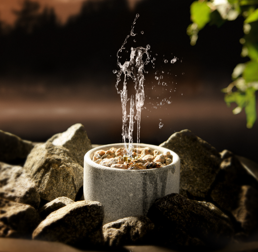 Hukka Saunatroikka Sauna Fountain