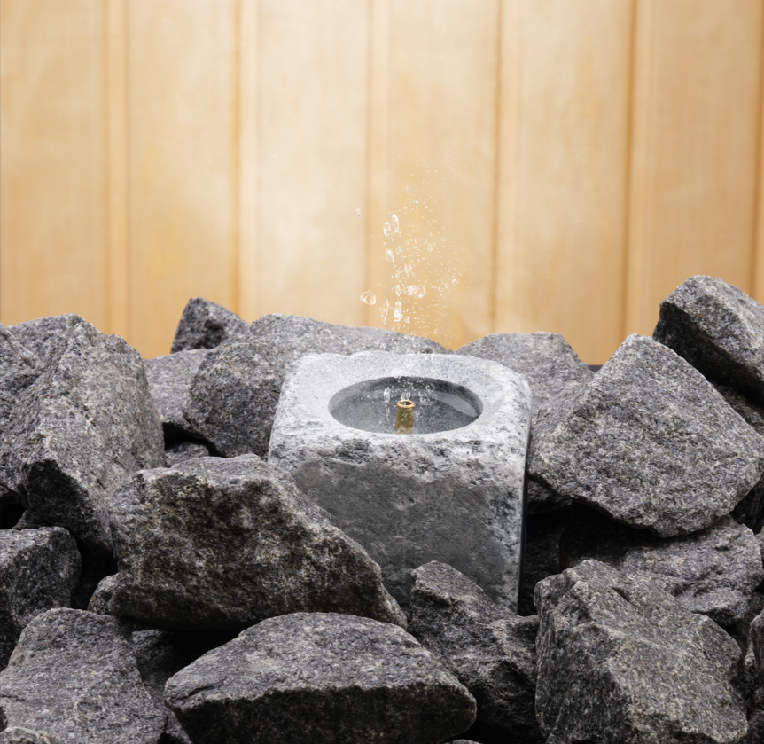 Hukka SaunaSimo Sauna Fountain