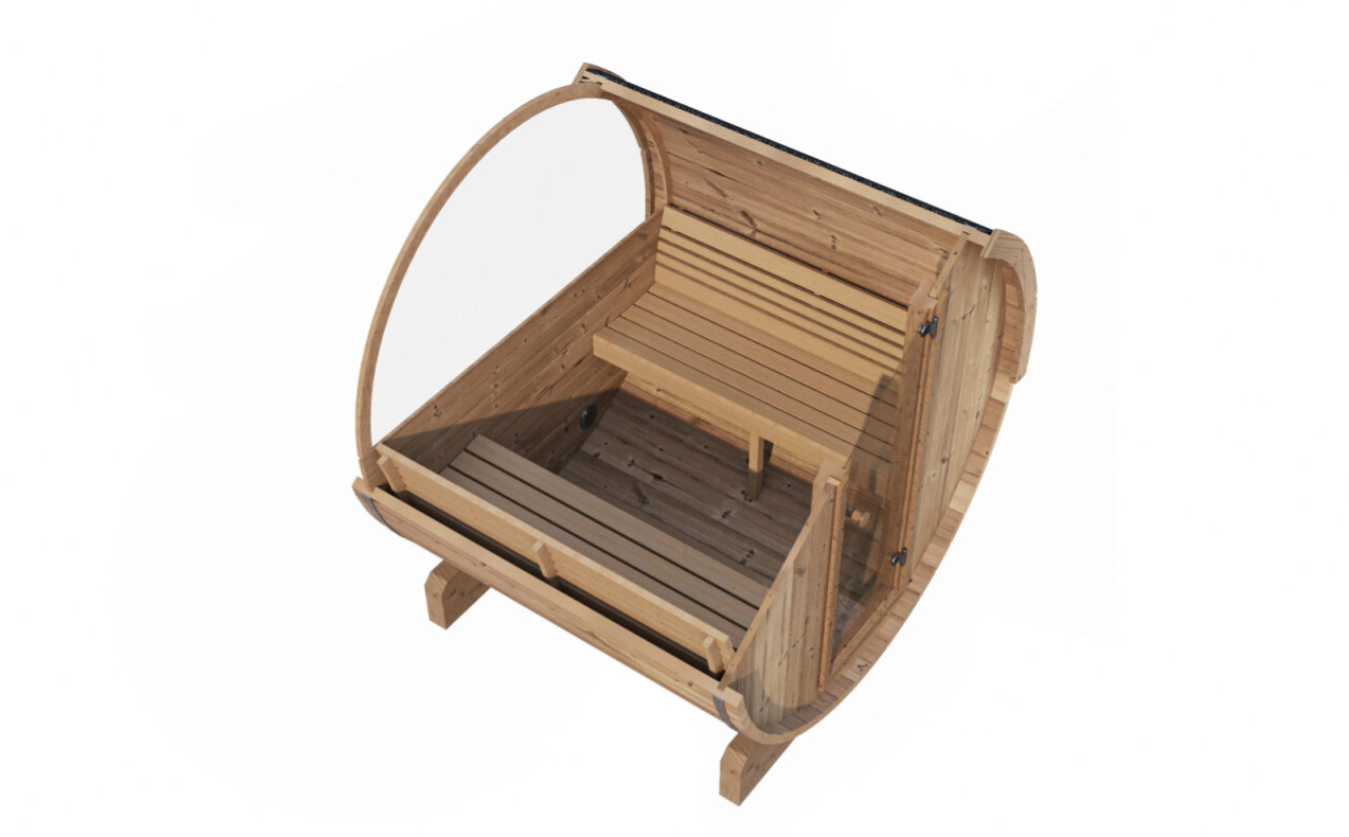 SaunaLife Model E7W Sauna Barrel-Window
